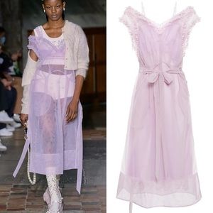 New Simone Rocha Double Dress Side Button Down